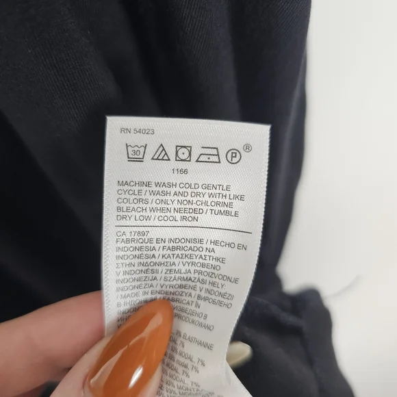 Athleta Black Santorini Thera Fit and Flare Athleisure Dress Medium - Picture 5 of 6